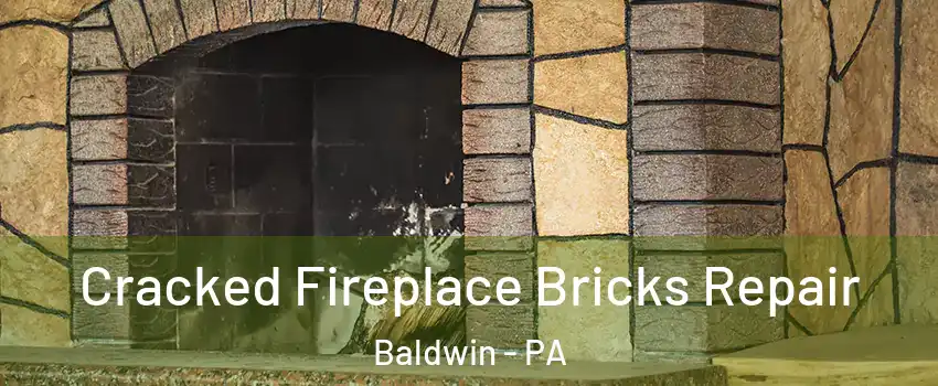  Cracked Fireplace Bricks Repair Baldwin - PA