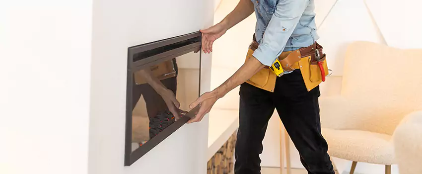 Metal Fireplace Installation in Baldwin, Pennsylvania