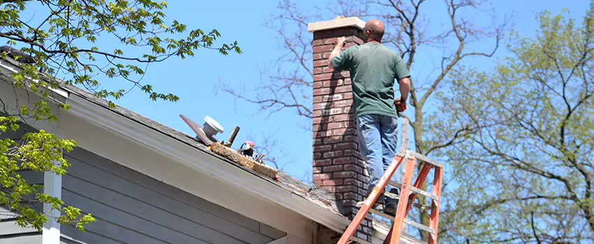 Vinyl and PVC Chimney Flashing Installation in Baldwin, PA