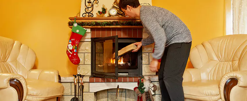 Rusted Metal Fireplace Restoration in Baldwin, Pennsylvania