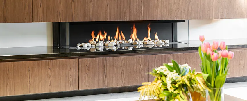 Double-height Fireplace Design Refurbishment in Baldwin, Pennsylvania