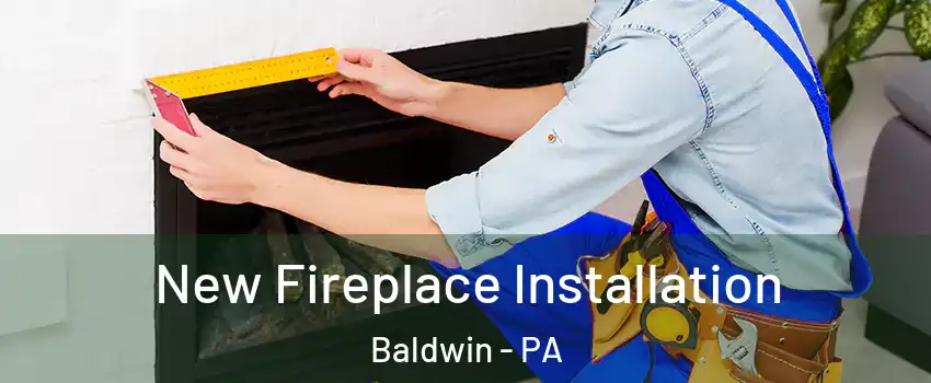  New Fireplace Installation Baldwin - PA